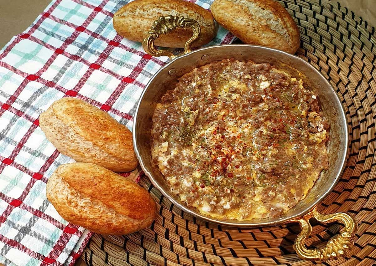 Kıymalı Yumurta duble (Extra)